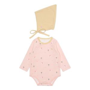 [블루독베이비]블루독베이비 여우 바디수트 모자세트_PK (43A7004006)