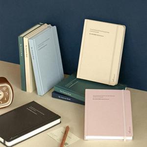 수베니어 B6 밴드 양장노트 라인 줄 유선 하드커버 일기장