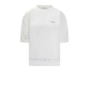 지방시 반팔 티셔츠 BW70FGP75M 100 White