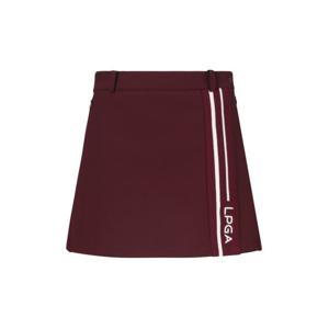 [LPGA][패플 단독] 여성 니트배색 어센틱 큐롯 L223CU801P_WN