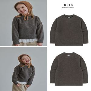 [빈BEEN]BZ61TS06BN 브라운 라글란 티셔츠