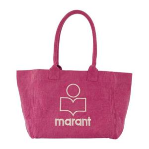 이자벨마랑 옌키 로고 프린트 코튼 쇼퍼 백 PM0062FA A1X19M 40