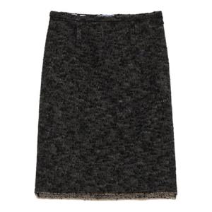 프라다 트라이앵글 로고 트위드 스커트 P104ZGSOOO171S