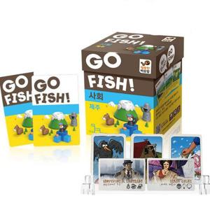 [보드엠팩토리]행복한바오밥 고피쉬 사회 제주 + 투명카드홀더 4pcs