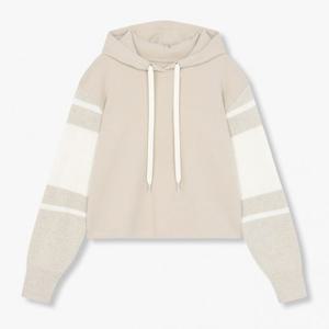 보브  (7124440505) 니트 슬리브 후드 티셔츠