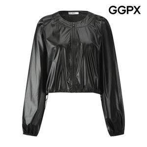 GGPX  노카라 페이크 레더 집업 점퍼 (GP8JP001F)