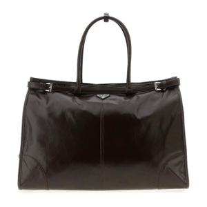 프라다 보니 글로시 가죽 쇼핑 백 2VG128VOOO2CYR F01D6