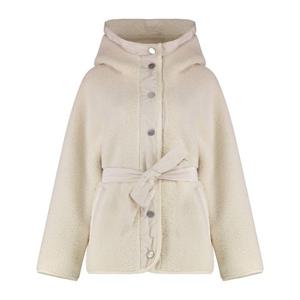 핀코 페이크 퍼 후드 피코트 105473A2QC C00