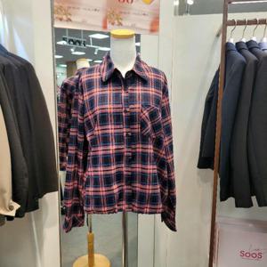 수스 HC07 기모체크 스트링셔츠 S254BSHA01