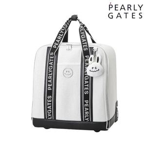 파리게이츠 (521E1BB002) 여성 스마일 타공 휠 보스턴백 & 바니 키링