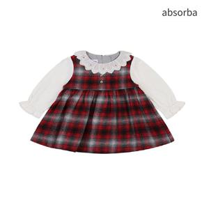 [압소바]스텔라체크원피스 A2525111.