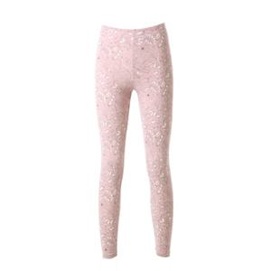 [비너스] 부드러운 모달 번아웃 로즈빈 9부 내복 바지 [VLG6052L]