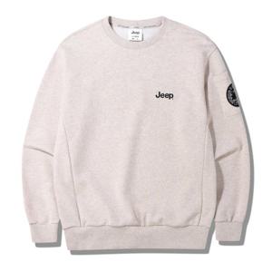 [지프]남여공용 지프 스몰로고 암포켓 맨투맨 (JQ3TSU817)