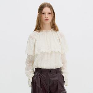 [올리브데올리브]레이스 프릴 블라우스 OW4AB881