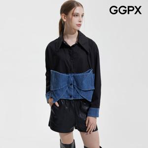 GGPX  데님 리본 셔츠 (GP9SH055F)