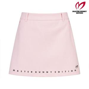 마스터바니  (421E3PC204) 여성 로고 프린팅 백 플리츠 큐롯 스커트