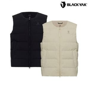 여성 롯지 퀼팅 구스다운 베스트 라운드 거위털 등산 패딩조끼 1BYVSWU506 GD