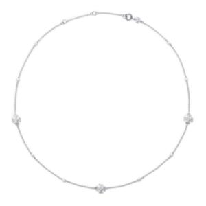 토리버치 여성 키라 크리스탈 목걸이(실버) 167332 047