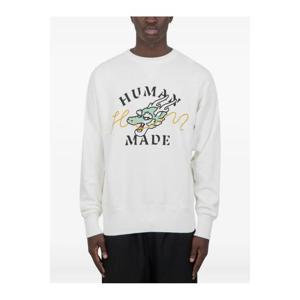 25 FW 휴먼메이드 드래곤 프린트 크루 넥 티셔츠 HM27CS023WHITE TP443381239