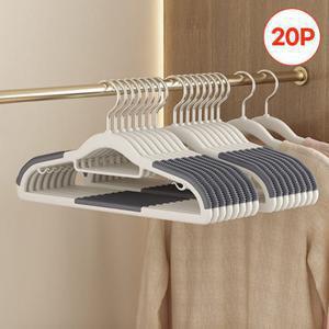 모니즈 [10 + 10] 슬림 이지핏 미끄럼방지 회전형 옷걸이 (총 20P)