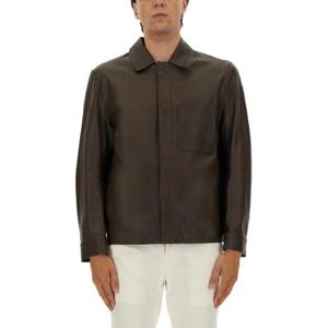 보스 가죽 자켓 50543654 10272755204 DARK BROWN