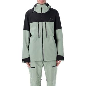 노스페이스 컬러 블록 후드 집업 재킷 NF0A87Y6 D5N