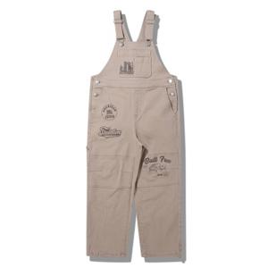 [지프키즈]아이코닉 프린트 우븐 오버롤  KQ3OPU915