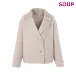 [숲]니트카라 반더블 자켓  SBAJK881