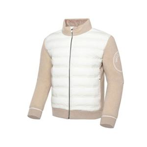 [와이드앵글]CO 스웨터 하이브리드 발열 볼패딩 자켓 MWMW23112