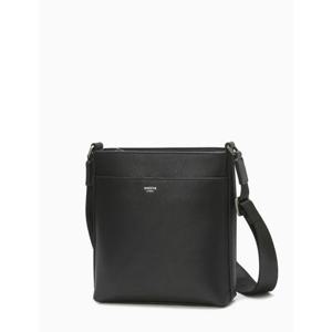 [헤지스ACC] 블랙 단색 가죽 크로스백 HJBA6E891BK