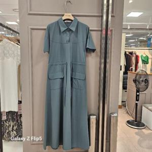 스테파니 HC12 그린카라 원피스 A25SO5204