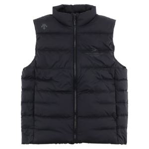 데상트 경량 스탠드넥 구스다운 베스트 SP421DDVO1BLK