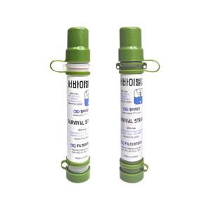 FSS-2000 정글용 휴대용 정수필터 생존빨대 서바이벌스트로우 50