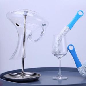 와인앤쿡 소믈리에 스텐 디켄터 건조대 1개 디켄터건조 와인디켄터건조 디켄터건조기 디켄터거치 가정용디