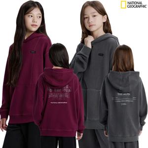 내셔널지오그래픽키즈 어드벤처 백그래픽 후드 티셔츠 K254UHD210