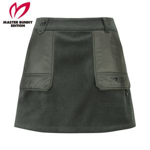 [마스터바니] 여성 우븐 포켓 벨로아 큐롯 스커트