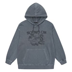 [소이][더센트럴 소이주니어] 피그먼트 후드티 25F1410