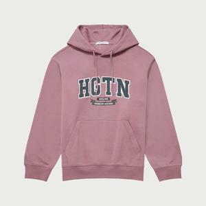 [행텐][행텐]공용 백 브러쉬 코듀로이 아플리케 후드 티셔츠_063