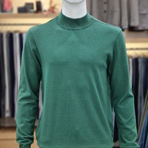 [크로커다일남성]가을겨울신상 사선조직 하프터틀넥AATP9792456_