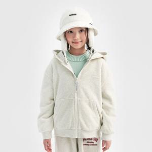 [아웃도어프로덕츠 키즈]여아_테리 기모 후드 집업 (오트밀) OD244OHZ71_OTM