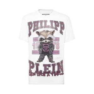 25 FW 필립플레인 라쿤 프린트 라인스톤 티셔츠 AAECMTK8713PJY002N TP443725589