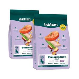 [이즈칸] 이즈칸 캣 퍼포먼스 어덜트 고양이 사료 6.5kg x 2