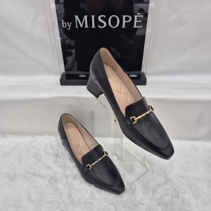 [미소페]By미소페 여성 골드 포인트 로퍼 112HT439DG007 BLACK 4