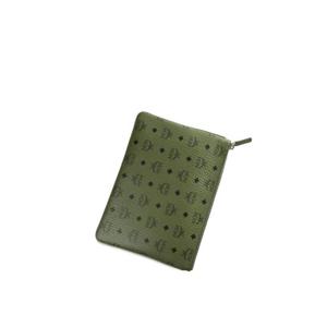 엠씨엠 로고 패턴 지갑 MYZAAVI02