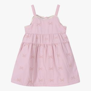 [치크(키즈)]리본 퀼팅 패딩 원피스 CKOW25T1G