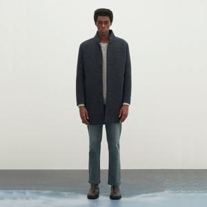 [인디안][광복점]중년 남성 울혼방 글렌체크 코트 MUEEH4WA12156GL