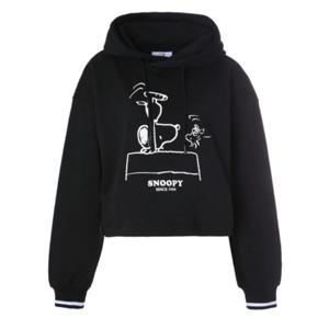 [클라이드]여성 스누피 기모 후드티셔츠 FODTS970F