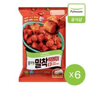 [풀무원] 밀착떡볶이 470g(2인)X6개