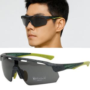 스파이더 선글라스 SP6044 033 스포츠 고글 하프림 라이딩 야구 자전거 러닝 패션
