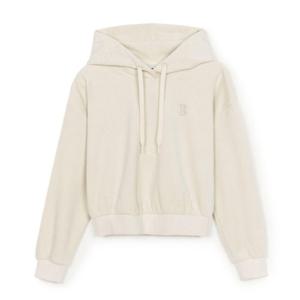 MLB후드티 PQJ 3FHDB0846-43CRD 여성 베이직 골지 벨로아 크롭 후드티